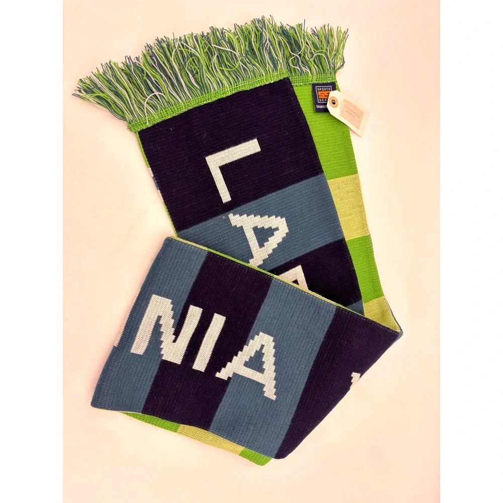 OKC ENERGY FOOTBALL CLUB Soccer Scarf FC Sports Labor Omnia Vincit World Cup NEW
